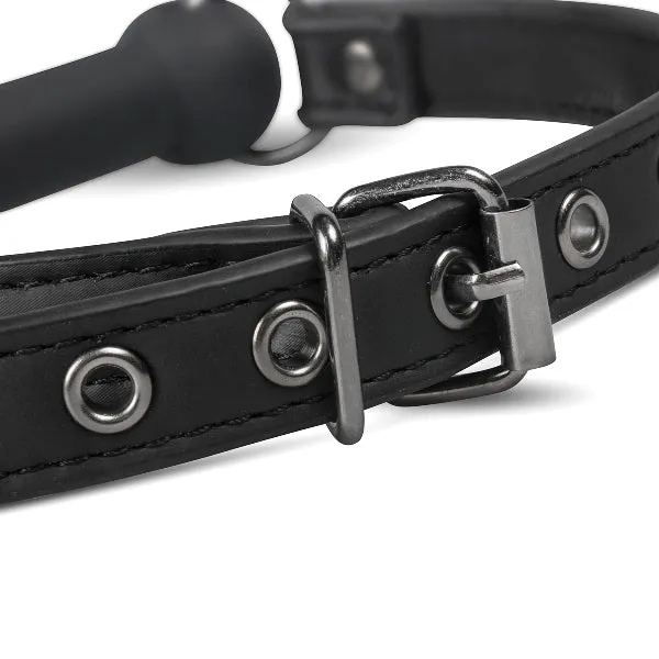 Anal Easytoys Fetish Collection Silicone Bit Gag Black