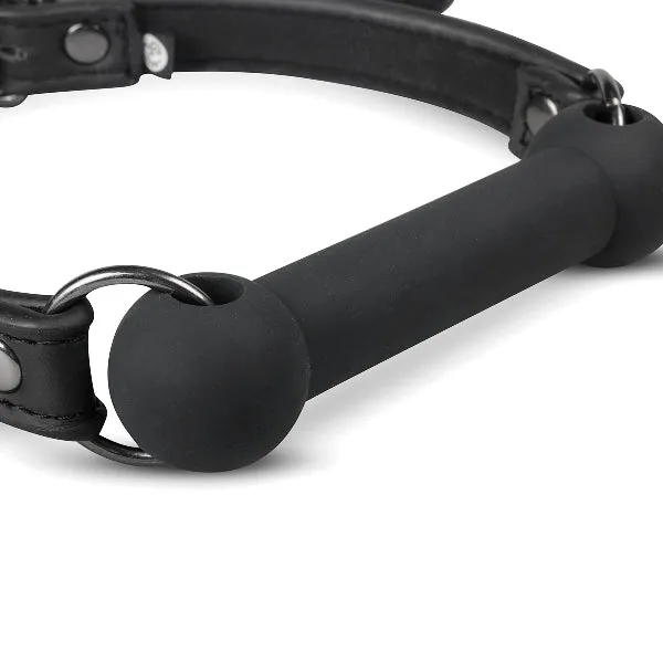 Anal Easytoys Fetish Collection Silicone Bit Gag Black