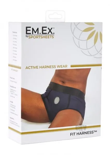 Em Ex Active Harness Wear Fit Xl Blue Sportsheets Anal Em Ex Active Harness Wear Fit Xl Blue Sportsheets Anal