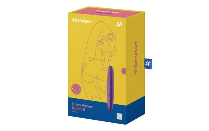 Female Sex Toys Connect App Vibrator Ultra Power Bullet 6 Violet Satisfyer