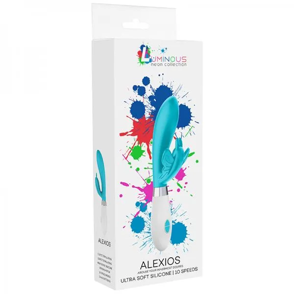 Female Sex Toys Shots Luna Neon Alexios Ultra Soft Silicone Dual Stimulator Turquoise Female Sex Toys Shots Luna Neon Alexios Ultra Soft Silicone Dual Stimulator Turquoise