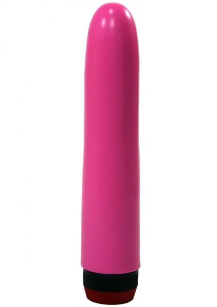 Flexible Plaything 7 Inch Vibrator Pink Seductucom Vibrators