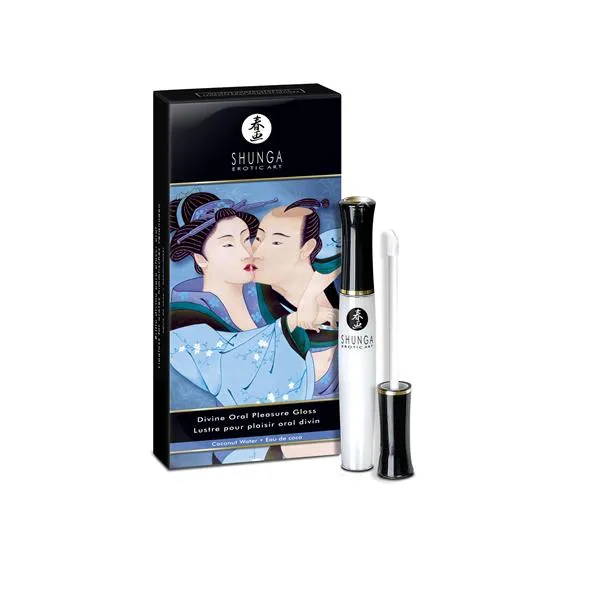 Lovetwoo Vibrators Shunga Oral Pleasure Lipgloss Coconut Water