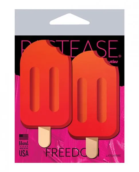 Pastease Vibrators Pastease Premium Popsicle Ice Pop Cherry Red OS