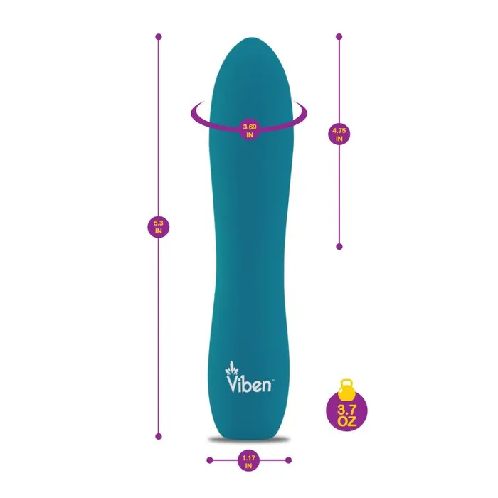 Rumble Motor Rechargeable Bullet Vivacious Ocean Viben Female Sex Toys