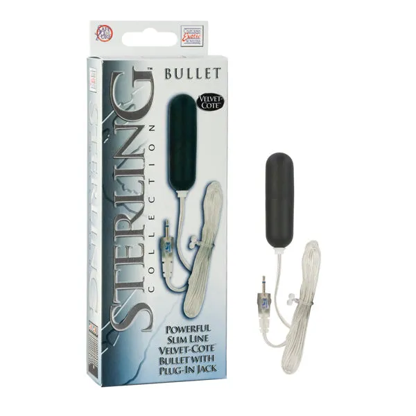 Sterling Velvet Slimline Bullet Lovetwoo Female Sex Toys