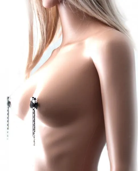 Tyes By Tara French Kiss Niptyes Black Nipple Rings Tyes by Tara Vibrators Tyes By Tara French Kiss Niptyes Black Nipple Rings Tyes by Tara Vibrators