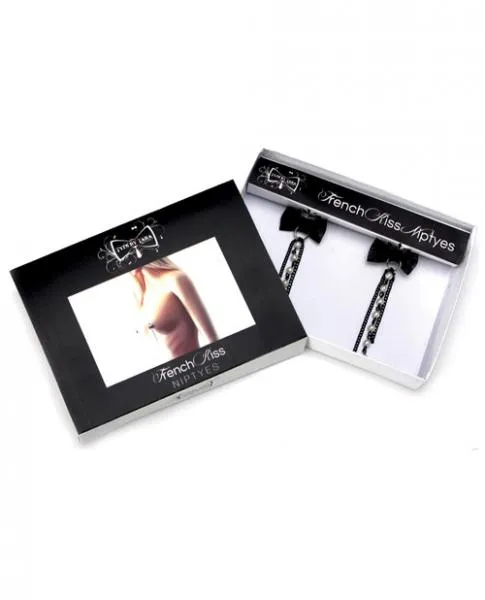 Tyes By Tara French Kiss Niptyes Black Nipple Rings Tyes by Tara Vibrators Tyes By Tara French Kiss Niptyes Black Nipple Rings Tyes by Tara Vibrators
