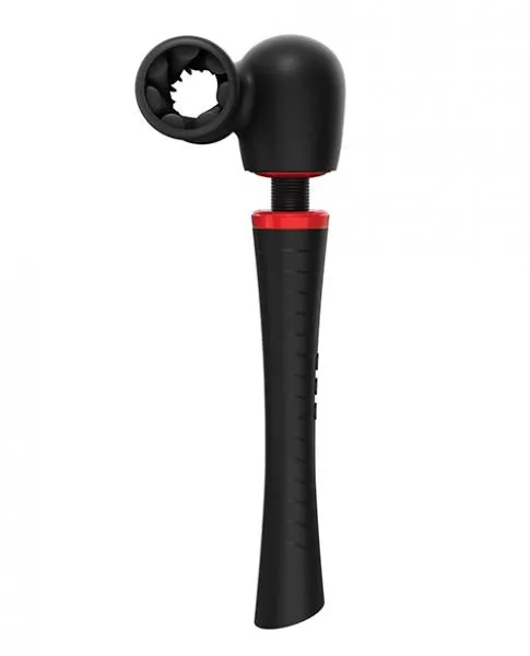 Vibrators Dorcel Man Wand Xtreme With 2 Attachments Black