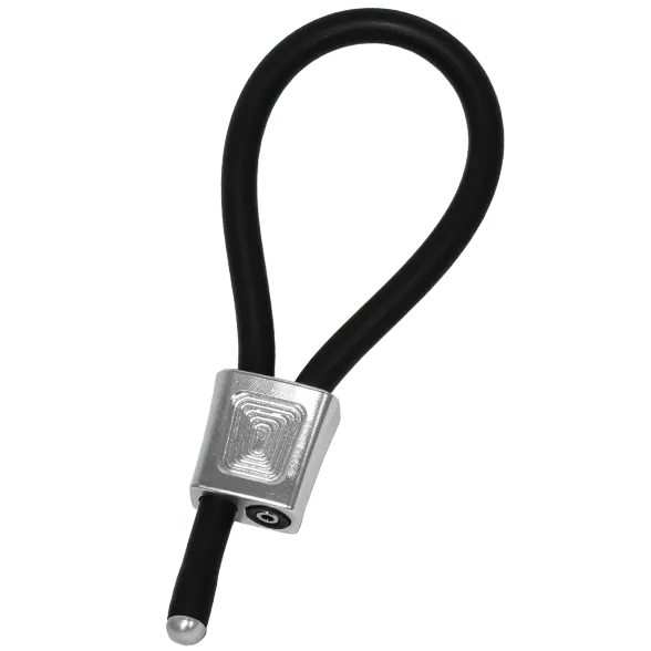 ElectraStim Prestige ElectraLoops Adjustable Silver Cock Rings ElectraStim Dildos