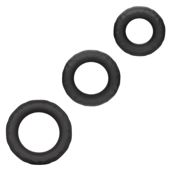 Link Up UltraSoft Supreme Cock Ring Set California Exotic Male Sex Toys