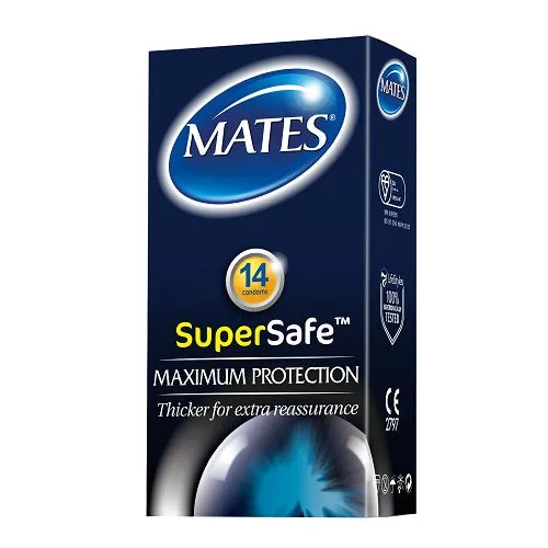Male Sex Toys Mates Super Safe Condoms 14 Pack Mates