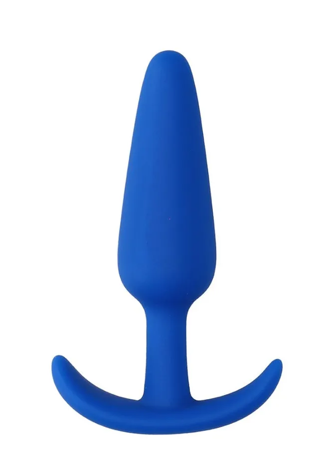 Shots Toys Anal Beginners Size Slim Butt Plug Blue
