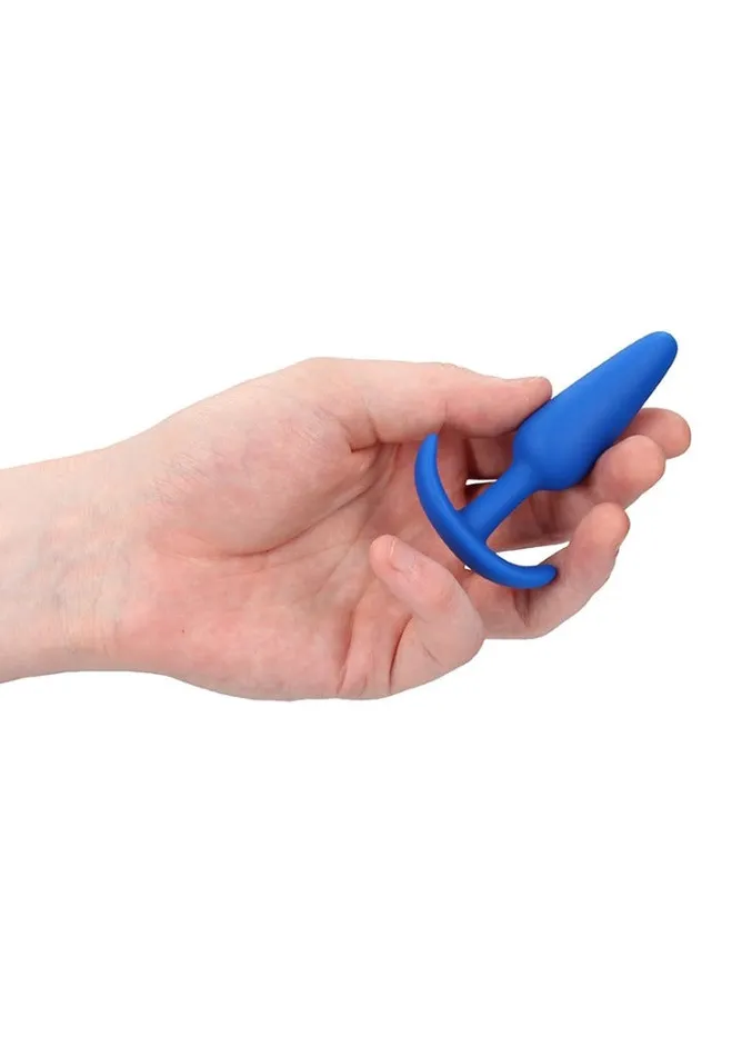 Shots Toys Anal Beginners Size Slim Butt Plug Blue Shots Toys Anal Beginners Size Slim Butt Plug Blue