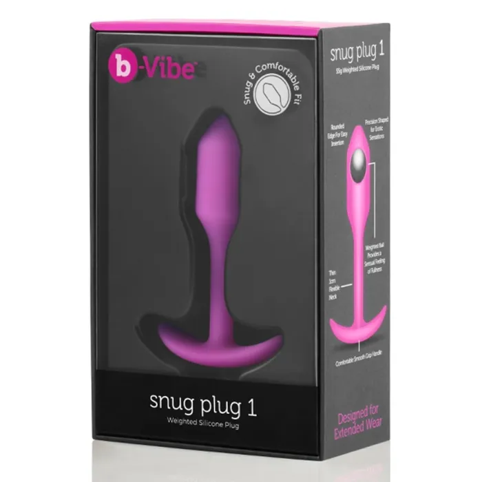 SNUG PLUG 1 FUCHSIA bVibe Anal