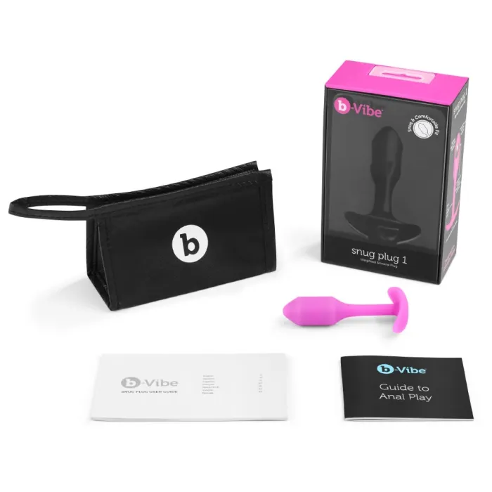 SNUG PLUG 1 FUCHSIA bVibe Anal