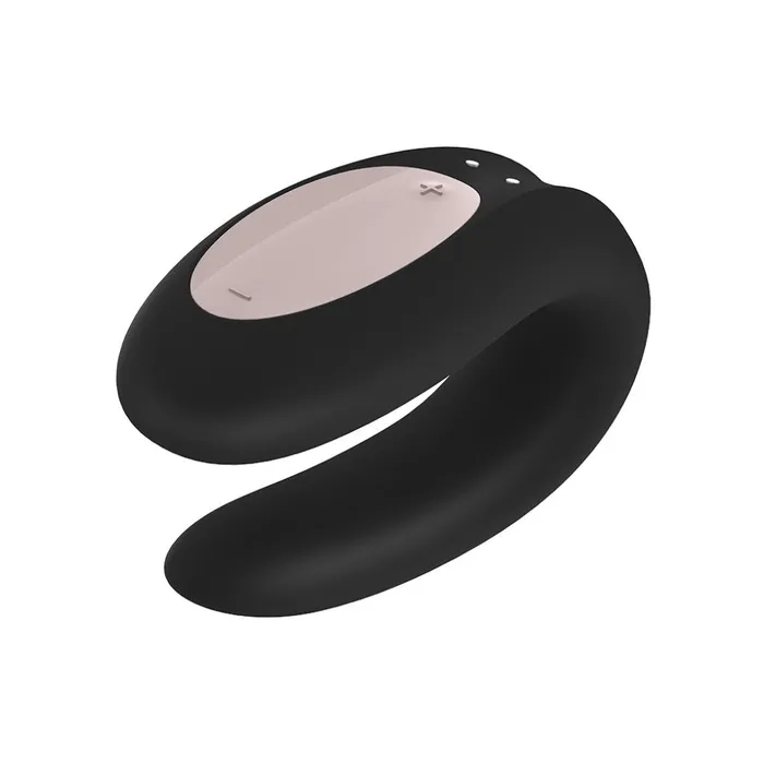 Vibrators Vibrator for couples Satisfyer Double Joy black with App Satisfyer