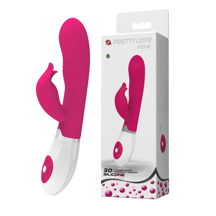 Pretty Love Vibrators PRETTY LOVE Felix GSpot Rabbit Vibrator