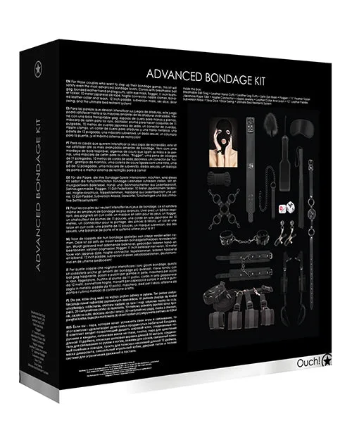 Anal Shots America LLC Shots Advanced Bondage Kit Black
