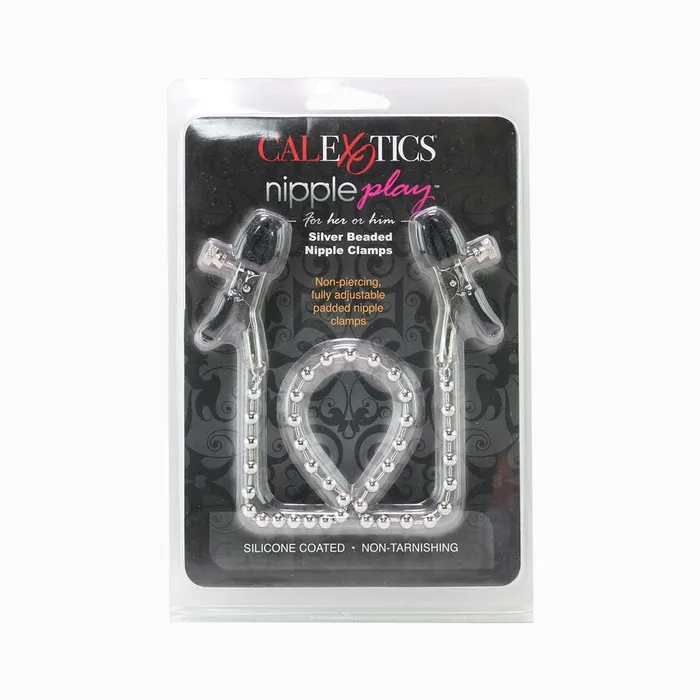 CalExotics Female Sex Toys Beaded Nipple Clamps