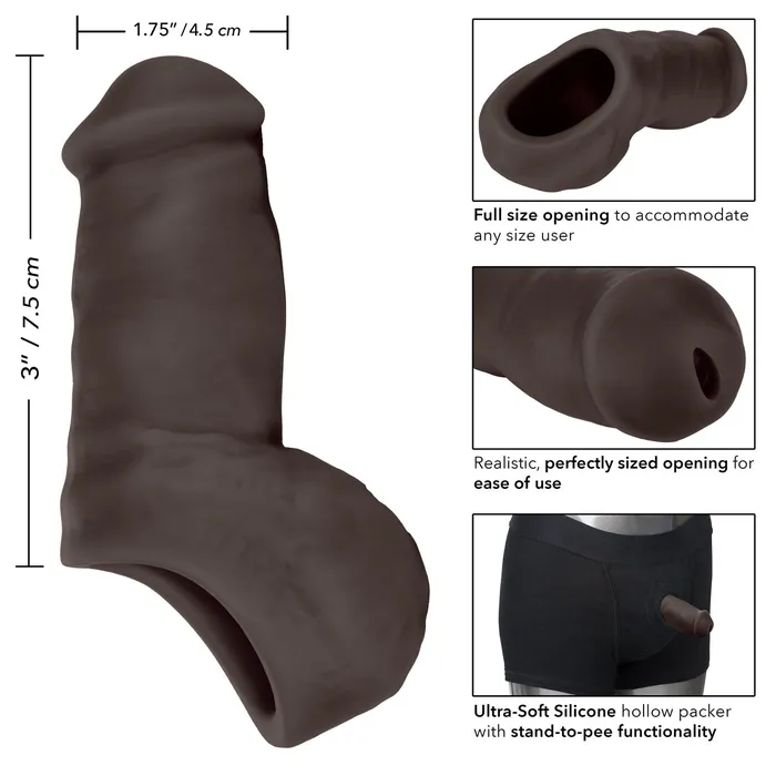 CalExotics Female Sex Toys Packer Gear UltraSoft Silicone STP Packer