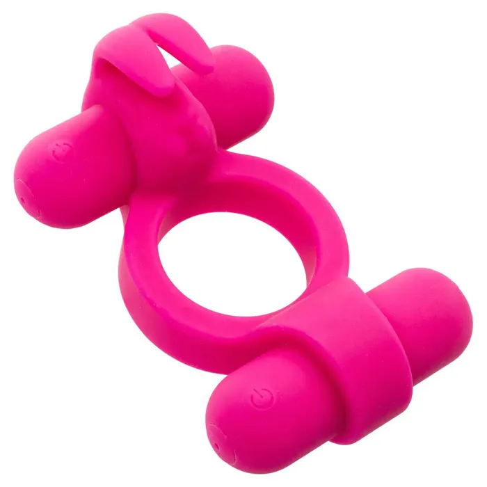 CalExotics Silicone Rechargeable Rockin Rabbit Penis Ring iloveexcitement Male Sex Toys