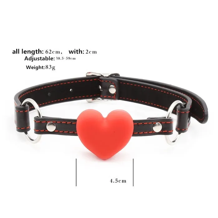 Couples Taras Teazers Heart Bondage Set