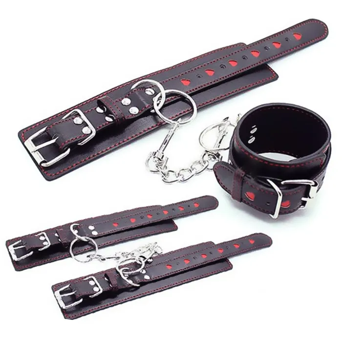 Couples Taras Teazers Heart Bondage Set