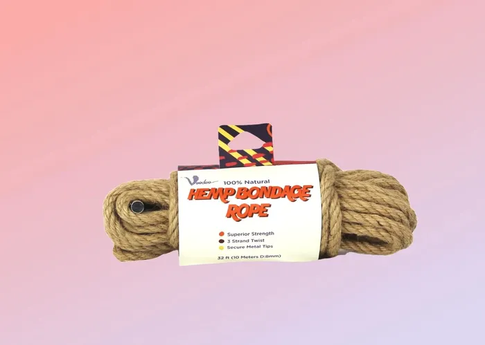 Couples Thankmenow NATURAL HEMP BONDAGE ROPE