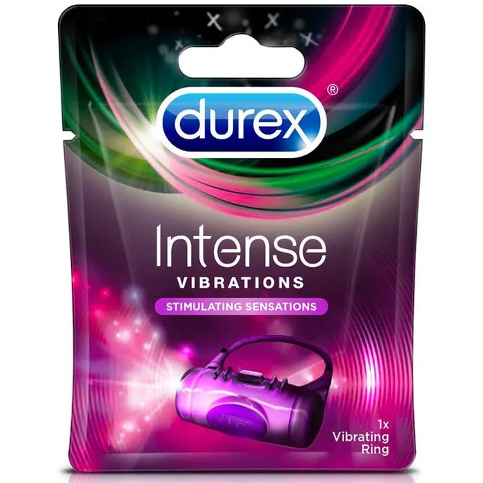 Durex Durex Intense Vibrating Penis Cock Ring Stretchy Sex Toy Male Sex Toys
