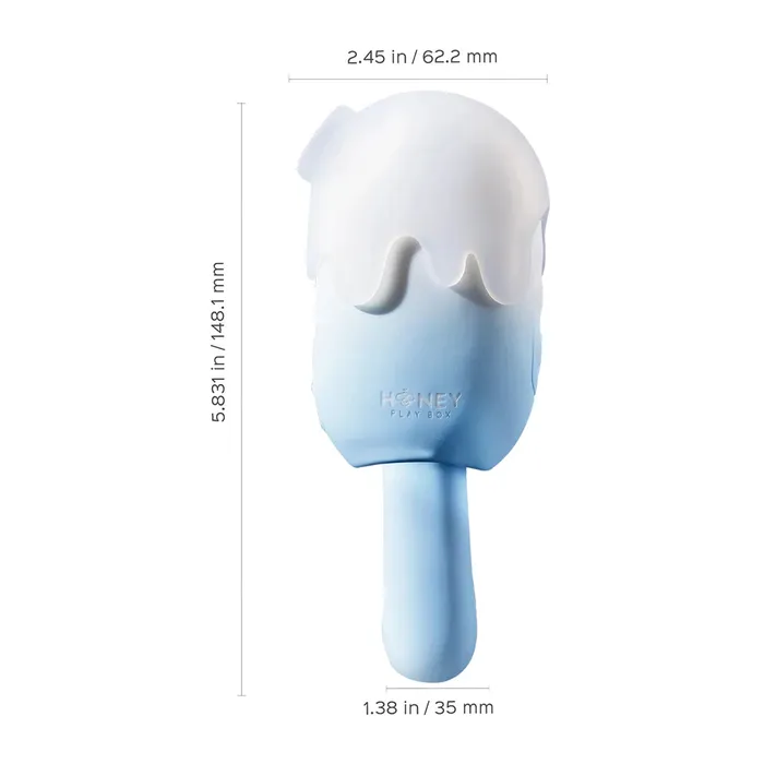 Honey Play Box Female Sex Toys Honey Play Box Bite Me Sucking Tapping Vibrating Cream Pop Stimulator