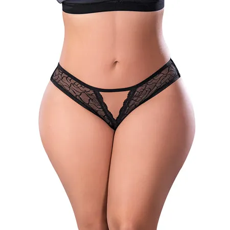 Magic Silk Magic Silk Soft Petals Crotchless Panty Black Queen Size Female Sex Toys Magic Silk Magic Silk Soft Petals Crotchless Panty Black Queen Size Female Sex Toys