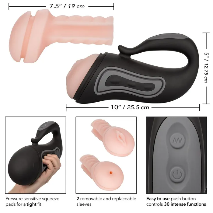 Male Sex Toys CalExotics Optimum Power GripNStroke