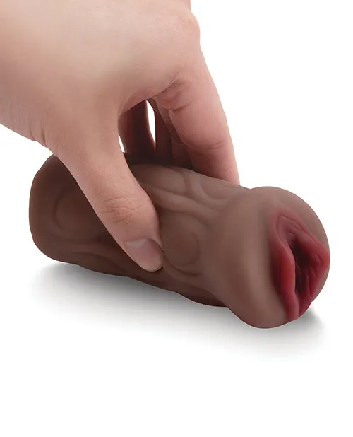 Male Sex Toys Electric Eel INC Classic Stroker Vanessa Del Rio Chocolate