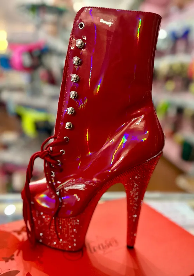 Pleaser Vibrators Bejeweled 1020 Red