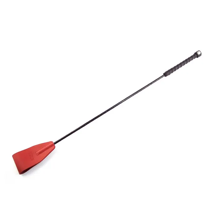 Rouge Leather Riding Crop iloveexcitement Restraints