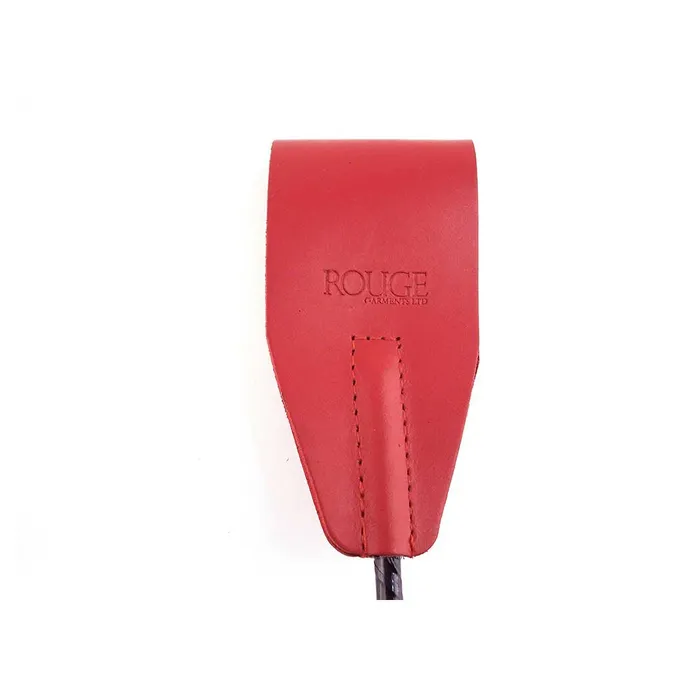 Rouge Leather Riding Crop iloveexcitement Restraints