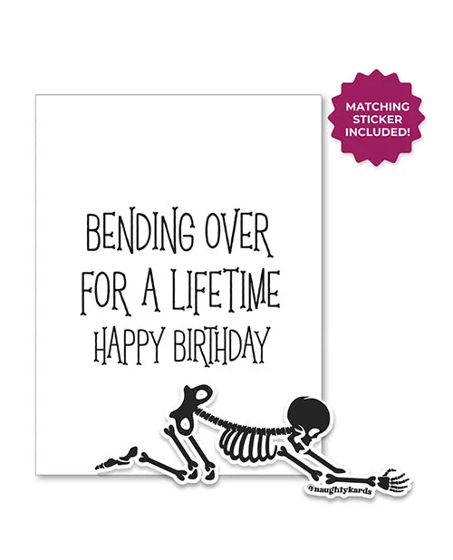 Vibrators Kush Kards LLC Halloween Bending Over Birthday Greeting Card wSticker Vibrators Kush Kards LLC Halloween Bending Over Birthday Greeting Card wSticker