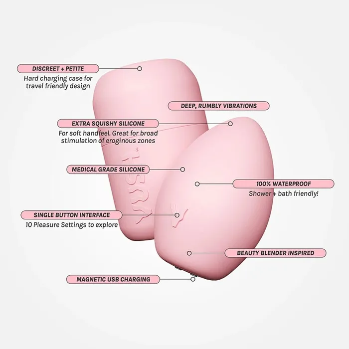 Vush Female Sex Toys Vush Plump Palm Vibrator