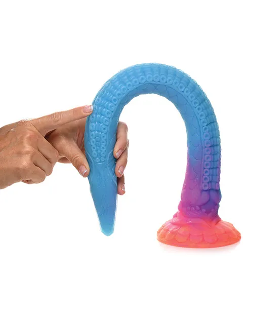 Xr LLC Dildos Creature Cocks Makara Silicone Snake Dildo Glow In The Dark
