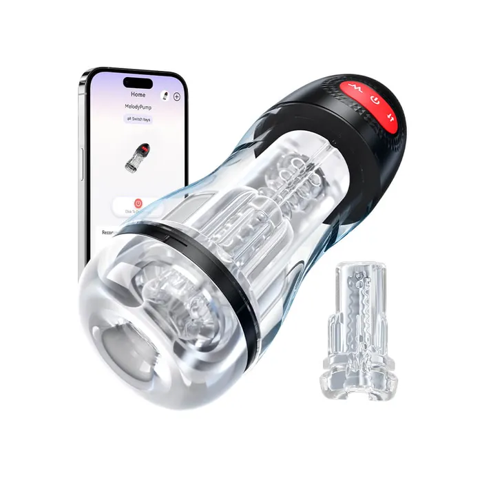 ELROY Upgraded Suction and Vibration App Control Male Masturbator Sohimi Male Sex Toys