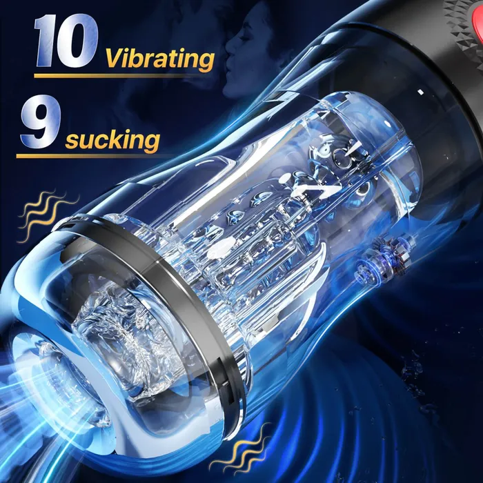 ELROY Upgraded Suction and Vibration App Control Male Masturbator Sohimi Male Sex Toys
