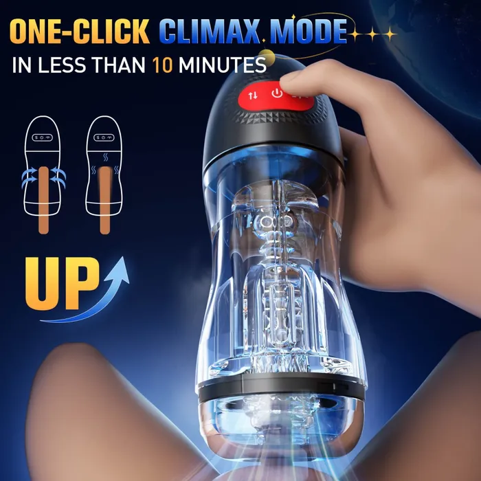ELROY Upgraded Suction and Vibration App Control Male Masturbator Sohimi Male Sex Toys