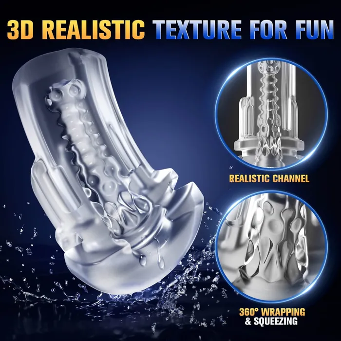 ELROY Upgraded Suction and Vibration App Control Male Masturbator Sohimi Male Sex Toys