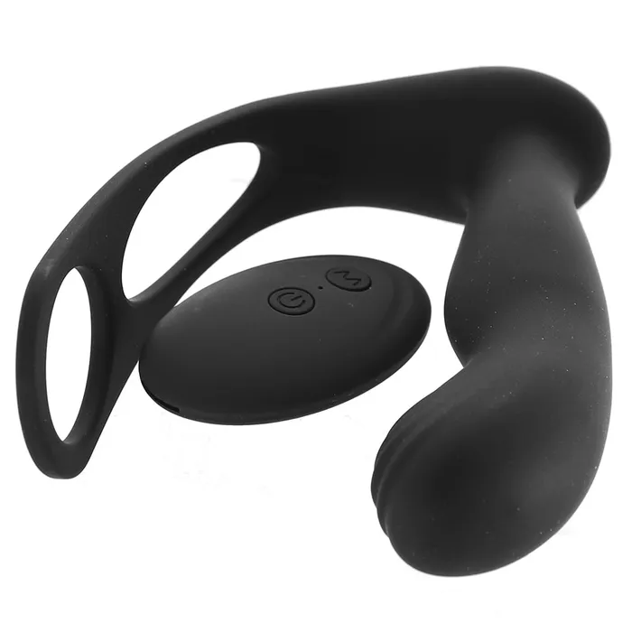 Nalpac Butts Up Prostate Massager With Scrotum Cock Ring Black Male Sex Toys