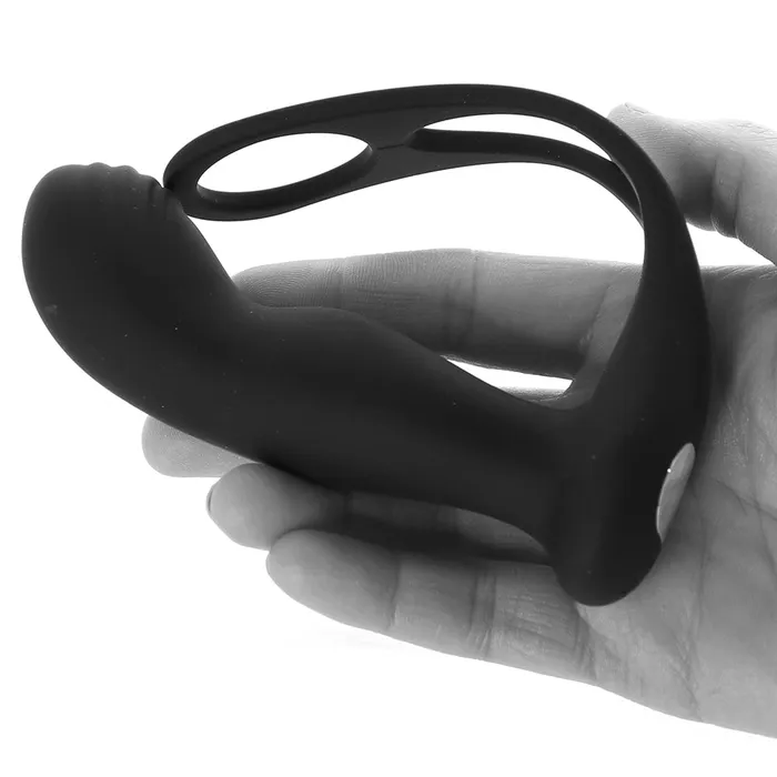 Nalpac Butts Up Prostate Massager With Scrotum Cock Ring Black Male Sex Toys