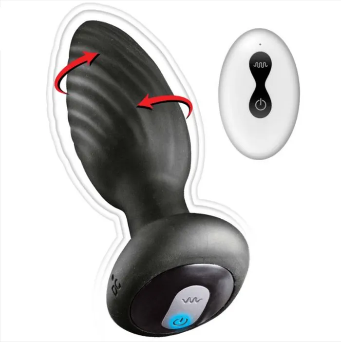 Nasstoys Male Sex Toys ASSSTATION Remote Control Vibrating and Rotating Anal Plug Nasstoys Male Sex Toys ASSSTATION Remote Control Vibrating and Rotating Anal Plug