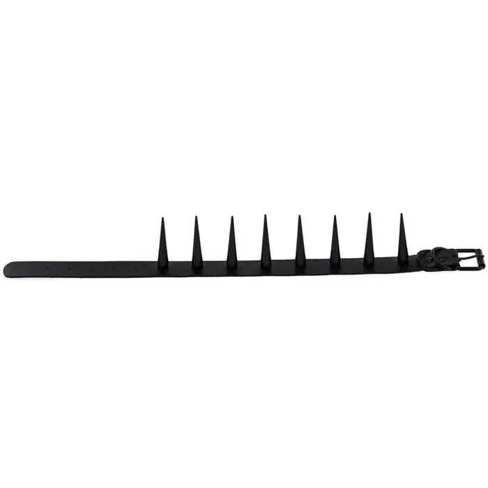 The Kinky Peach Anal Fuck Off Choker with Black Hardware