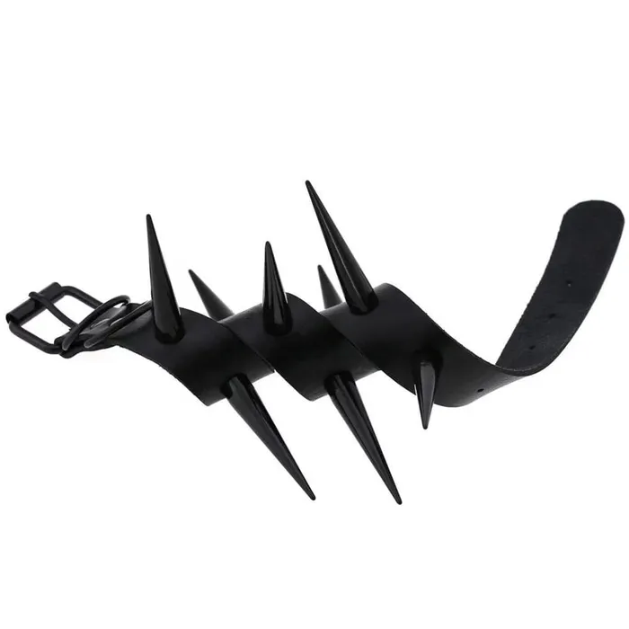 The Kinky Peach Anal Fuck Off Choker with Black Hardware