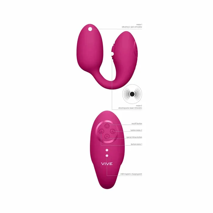 Vibrators Vive Vive Aika Pulse Wave and Vibrating Love Egg